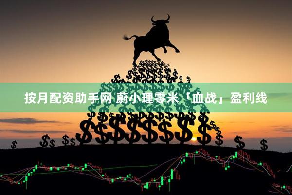 按月配资助手网 蔚小理零米「血战」盈利线